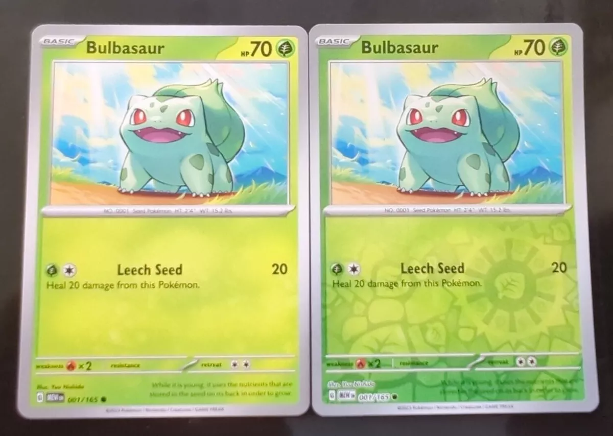 Bulbasaur - Pokémon TCG - Grass Type