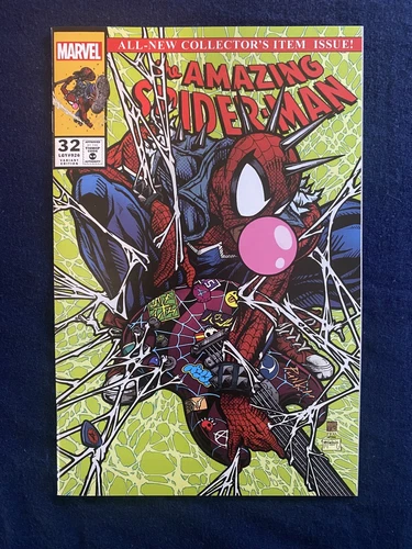 Amazing Spider-Man #32 Takashi Okazaki Spider-Punk Variant McFarlane Homage 2023