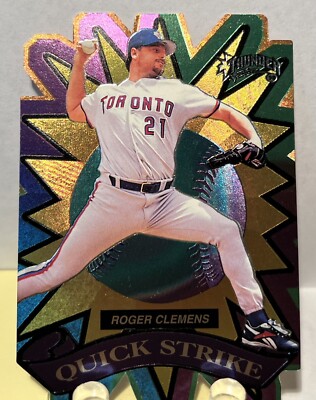 🔥1998 Circa Thunder Quick Strike Roger (ROCKET) Clemens ⚾️ #2