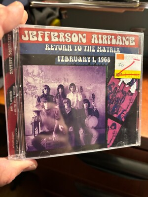 洋楽 Jefferson Airplane/ RETURN TO THE MATRIX JEFFERSON AIRPLANE - RETURN TO THE MATRIX: FEBRUARY 1, 1968 - NEW