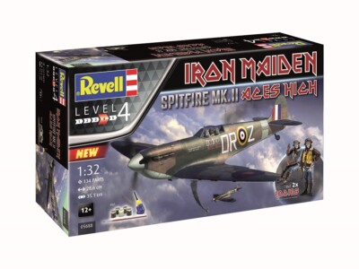 Revell 05688 - 1/32 Spitfire Mk.II ''Aces High'' Iron Maiden - Komplettset - Neu