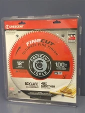 Crescent 12" x 100-Tooth FineCut Ultimate Finish Circular Saw Blade CSBUL-12100