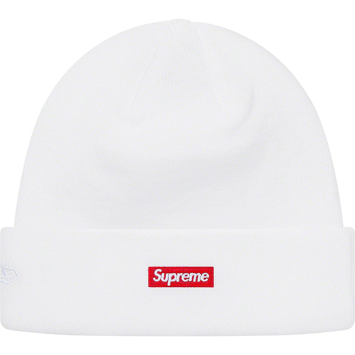 ✔️ Supreme x New Era Swarovski Rainbow S Logo Beanie White