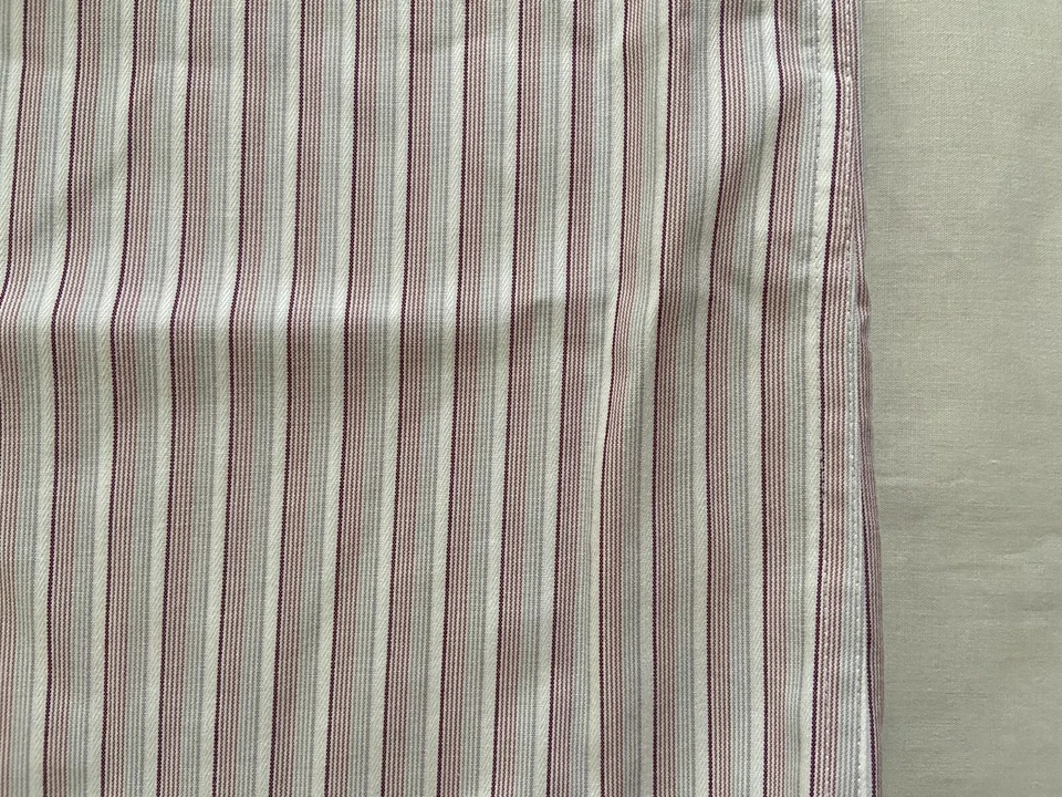 Мужская сорочка TASSO ELLA стандартного покроя фиолетовая в полоску без железа XXL18 34/35 - Изображение 3 из 4