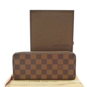 louis vuitton clémence wallet damier