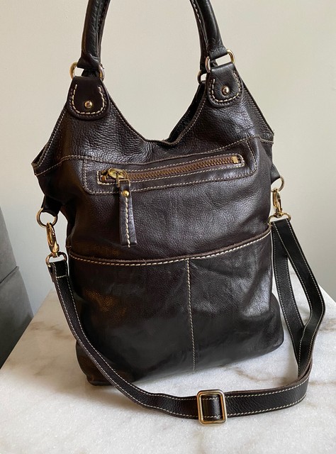 roots crossbody leather bag