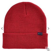 JACK WILLS CONSLAND RIB BEANIE BRAND NEW WITH TAGS OSFM RED