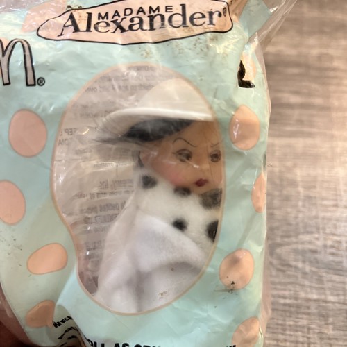 McDonalds Madame Alexander Wendy Puppe As Cruella De Vil 2004 Happy Meal Spielzeug Neu - Bild 3 von 4