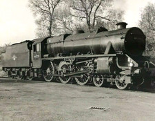 Vintage British Railways Train Photo Steam Locomotive Class 5 44779