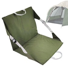 Portable Folding Stadium Seat Bleacher Chair with Back Pad for Camping