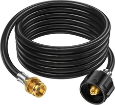 12FT Propane Hose Adapter 1lb-20lb for Weber Q Grill Coleman Stove Buddy Heater