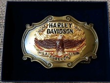 HARLEY DAVIDSON BELT BUCKLE  1978 RAINTREE Preowned