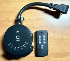 2 Outlet Outdoor Countdown Timer W/Remote Control