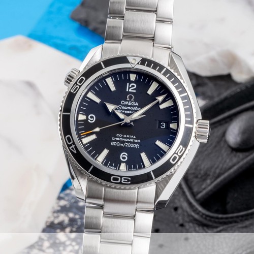 Omega Seamaster Planet Ocean Stahl Automatik Herrenuhr 2201.50.00 VP: 6300,- €