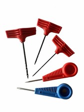 5PC Twist Gimlet Bradawl Awl Set Wood Boring Screw Hand Tools Woodworking Awls