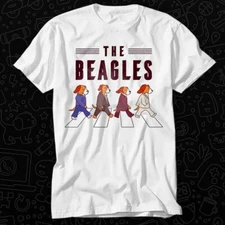 The Beagles Abbey Road Funny Parody Beagle Dog Meme T Shirt 202