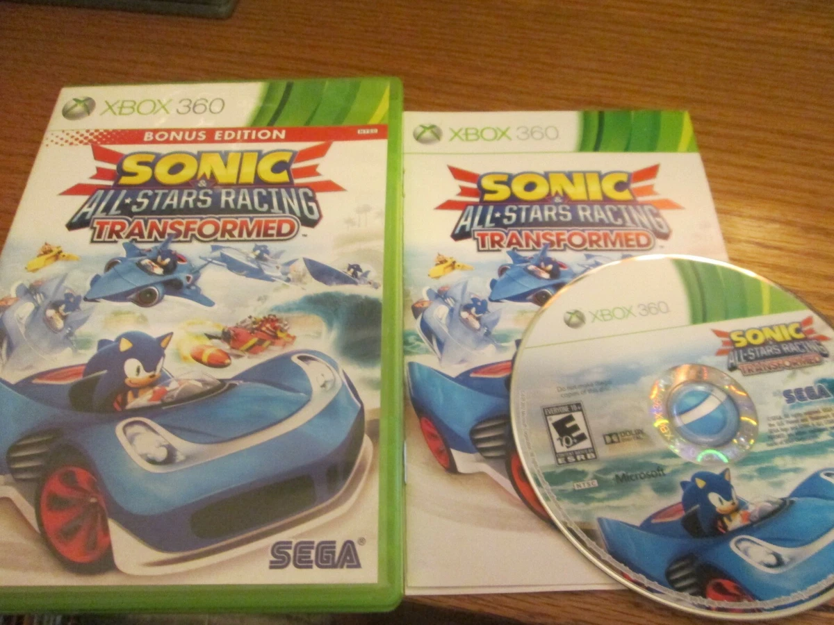  Sonic & SEGA All-Stars Racing - Xbox 360 : Sega of America Inc:  Everything Else