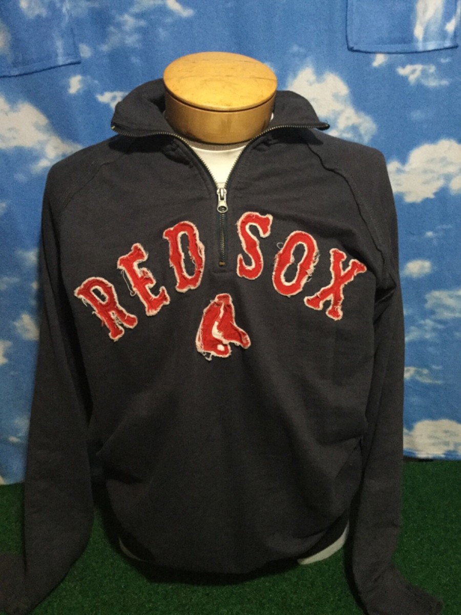 Boston Red Sox Sweatshirt jacket Sweater L Large Wright and ditson