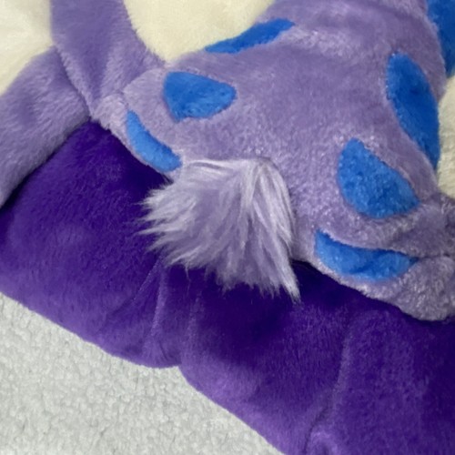 NEOPETS Faerie Kougra Fairy Plush Pillow Purple 2003 EUC RARE - Picture 10 of 14