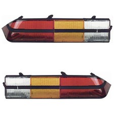 Tail Lamp Lens Set 1978-81 Chevy Camaro Z28 With Black Accent Trim