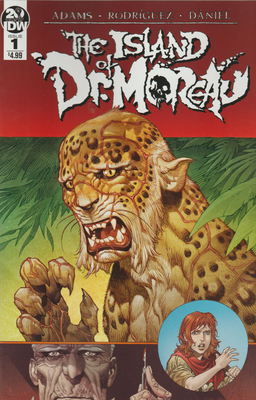 IDW COMICS ISLAND OF DR MOREAU #1 AUGUST 2019 1ST PRINT NM