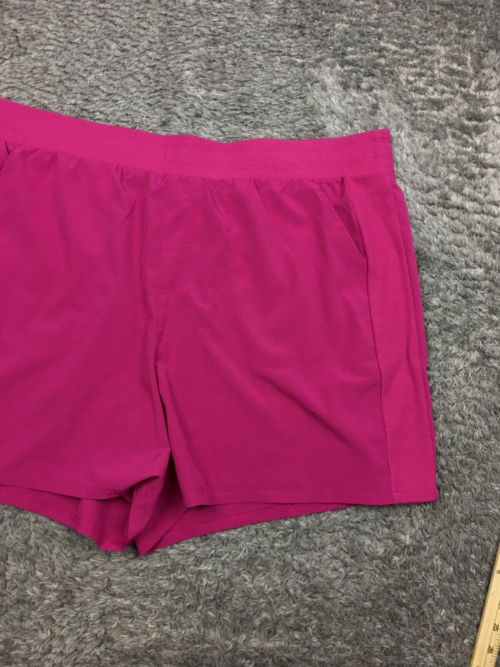 Pantalones Cortos Croft & Barrow Mujer Talla 2X Rosa Plus Mujer Elastizados Atléticos Foto 2 de 4