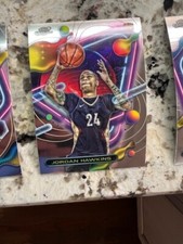 2023-24 TOPPS CHROME COSMIC ROOKIE CARD NEW ORLEANS PELICANS JORDAN HAWKINS #163