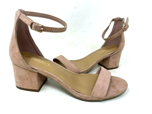 Madden NYC Women's Isabell Block Heel Dress Heels Rose Size:9.5 177K | eBay