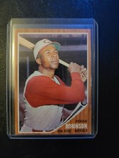 1962 Topps #350 Frank Robinson Cincinnati Reds Hall of Fame