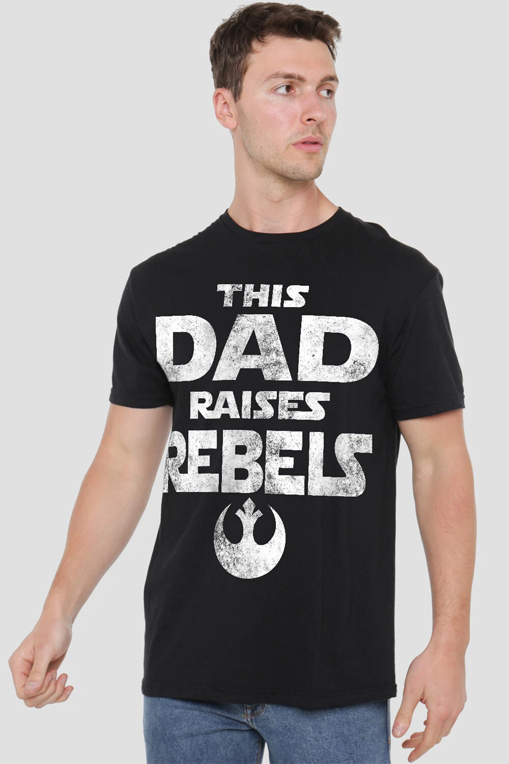 Star Wars Father'S Day Dad Raises Rebels - Mens T-Shirt S-2XL