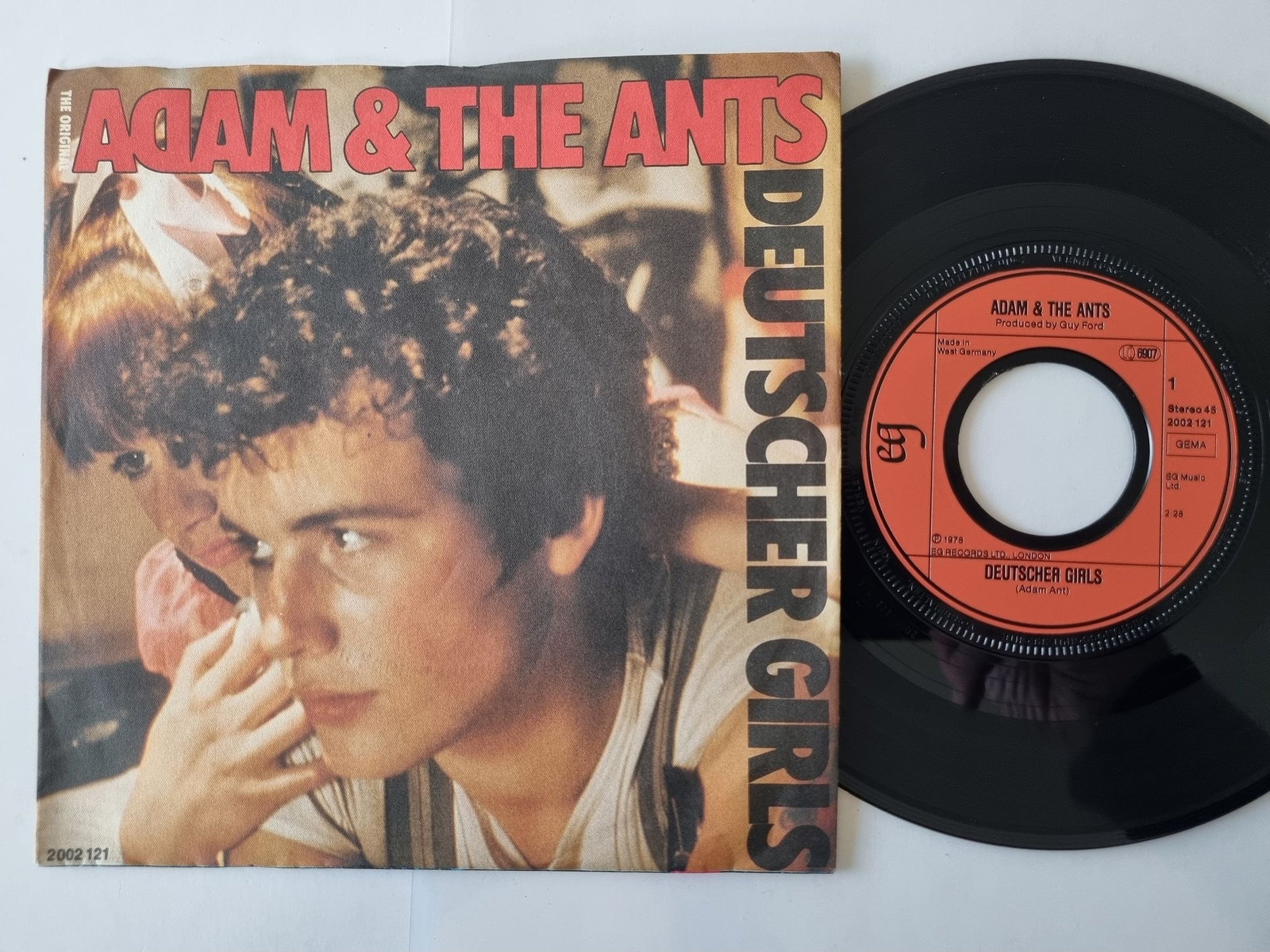Adam And The Ants - Deutscher Girls 7'' Vinyl Germany