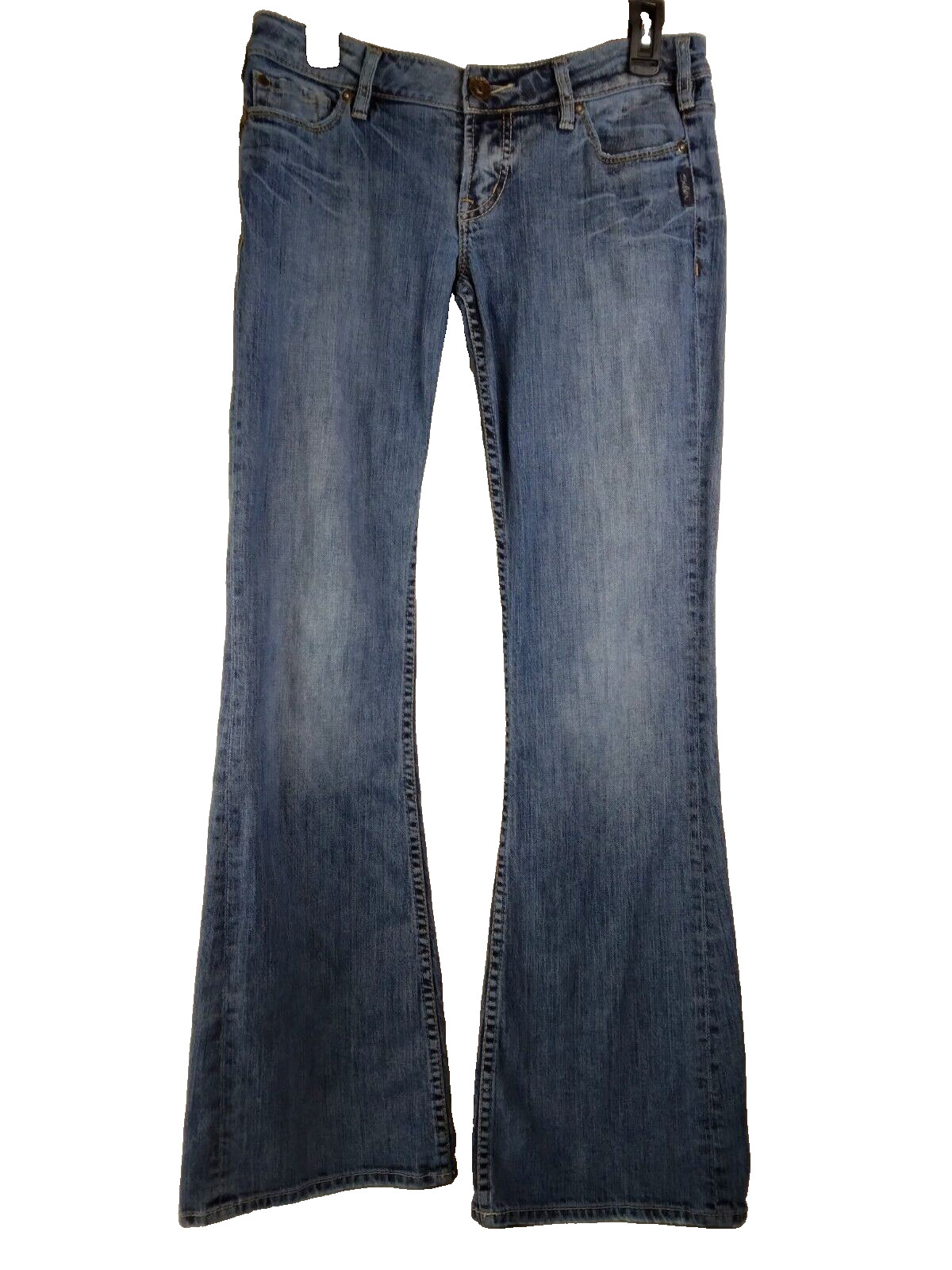 Silver Jeans Womens Jeans Frances Blue 29x33 (actual 32x32 - Main Image