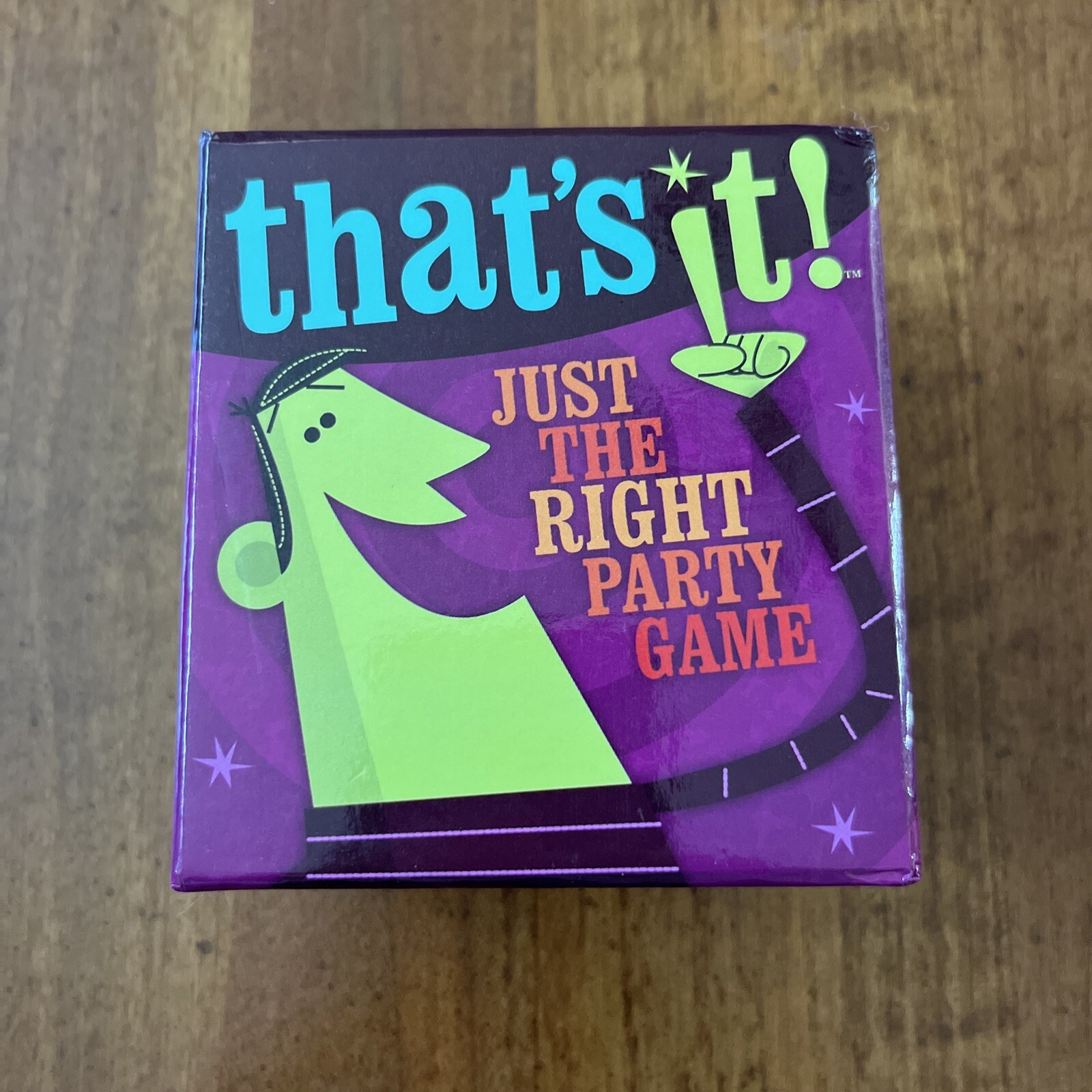 Gamewright Thats It! Portable Party Game. Ages 10&Up. NEW Open Box COMPLETE  | eBay