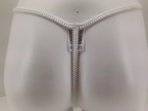 Linea Donatella White & Black Bodice Sheer Underwired Chemise & Thong Set Small - Picture 7 of 10