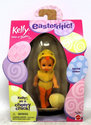 Kelly As A Cheery Chick! Easter Special Edition - Sister of Barbie Mattel 28574