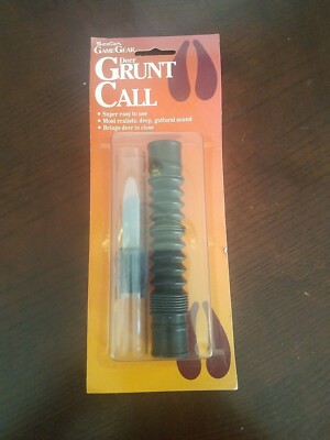 Scotch Game Gear Grunt Deer Hunting Call 3310 Deep Gutteral Sound