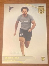 2024 Elite Silver RC /999 Bralen Trice #120 Atlanta Falcons