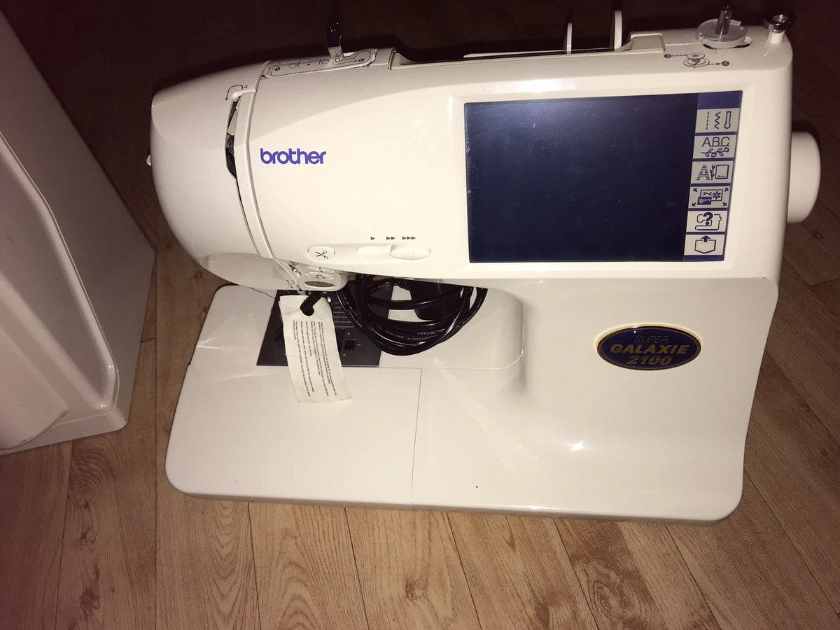 Brother Super Galaxie 2100 Embroidery Sewing Machine With, 57 OFF