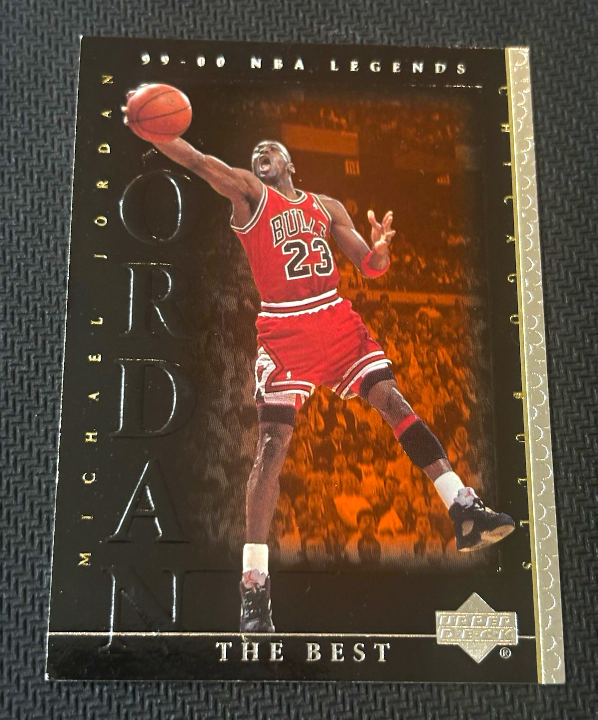 Upper Deck 1999-00 Michael Jordan #89 NBA Legends Jordan - The Best Insert