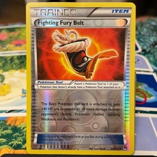 Fighting Fury Belt 99/122 Uncommon BREAKpoint Pokemon Reverse Holo Near Mint