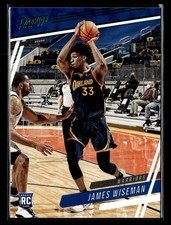 2020-21 Panini Chronicles #52 James Wiseman Green - RC
