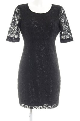 VERO MODA Chiffonkleid Damen Kleid Gr. DE 36 schwarz Elegant