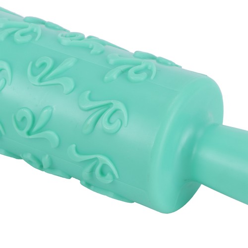 Cake Embossing Rolling Pin Cookie Decorator Biscuit Fondant Pastry Decorating - Picture 7 of 12