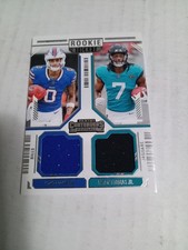 Panini Contenders Rookie Ticket Dual Swatches Coleman Thomas Jr. DS-4