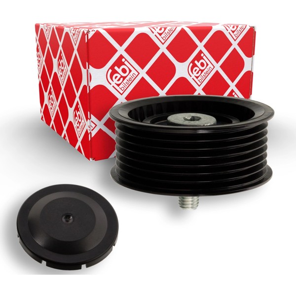 Febi Bilstein 102206 Umlenkrolle FüHrungsrolle Keilrippenriemen FüR Porsche-image