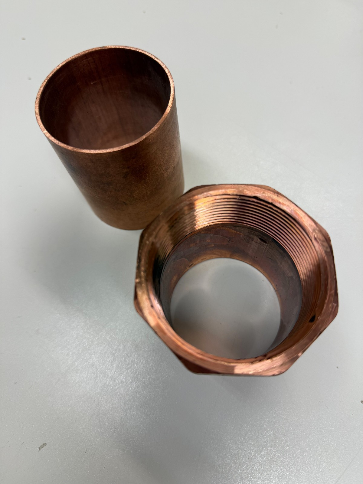 Elkhart 30190 2" Copper Female Adapter / 30916 2" Copper Coupling