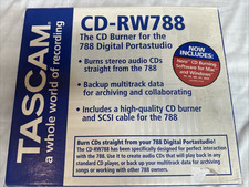 TASCAM/TEAC EXTERNAL SCSI CD-RECORDER CD-RW788 FOR PORTASTUDIO M-X2424
