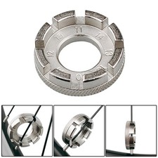 Bicycle Spoke Wrench Hard Steel 8 Way Bike Rim Truing Tool Adjust wheel Spokes