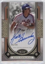 2024 Topps Tier One Prime Performers 26/99 Keith Hernandez #PPA-KH Auto 10or