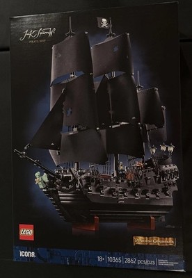 Lego 10365  Black Pearl Captain Jack Sparrow Pirate Ship NEW SEALED - Ships FREE